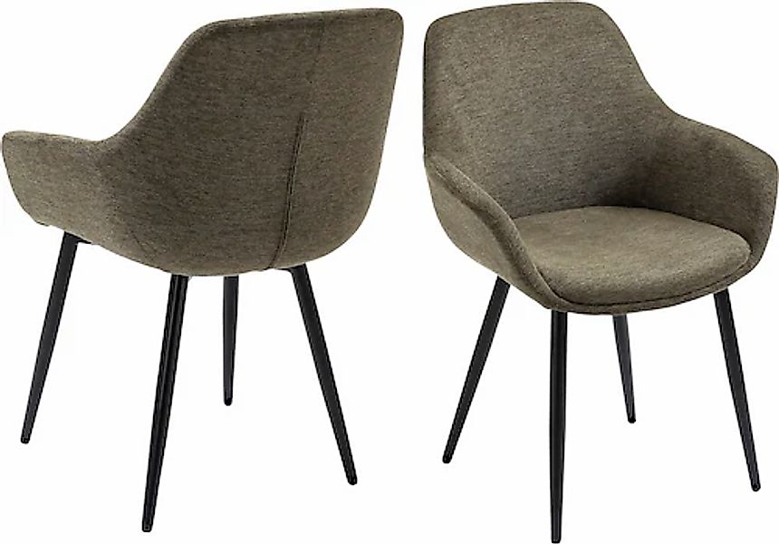 SalesFever Armlehnstuhl »Komfortabler Esszimmerstuhl zum Relaxen« (Set) 2 S günstig online kaufen