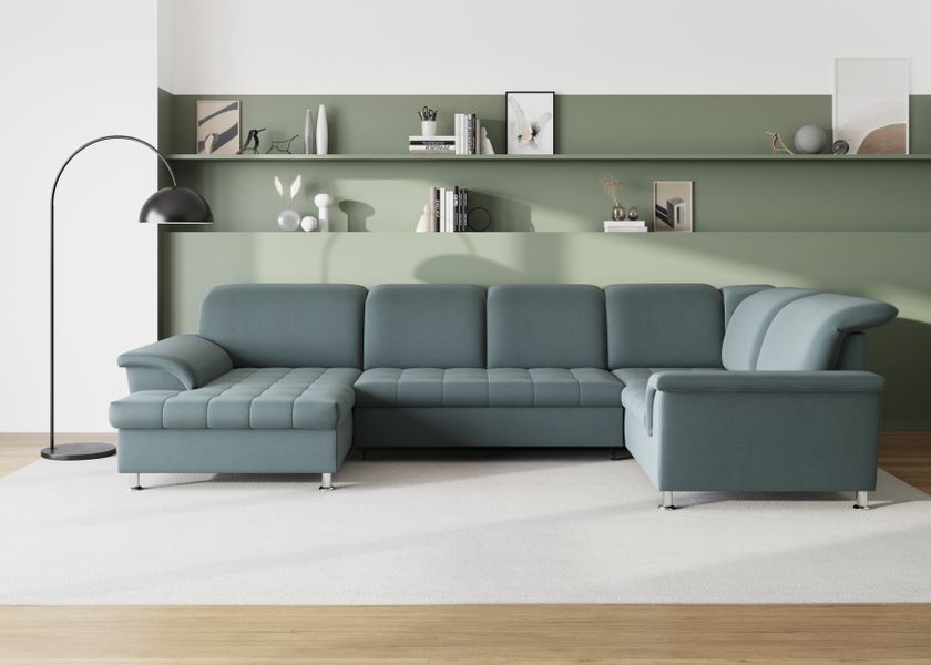 DOMO collection Wohnlandschaft "Franzi optional mit Bettfunktion, Bettkaste günstig online kaufen