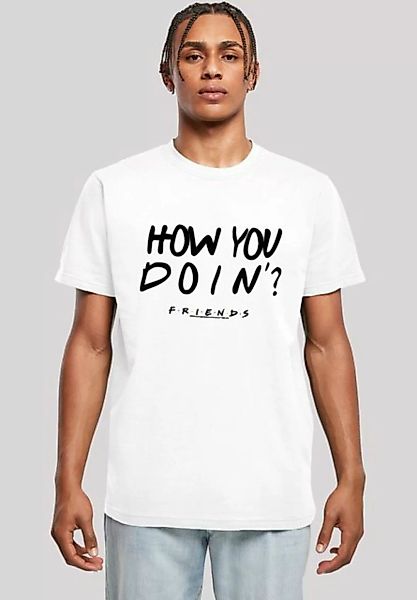 F4NT4STIC T-Shirt FRIENDS TV Serie How You Doin? WHT Print günstig online kaufen