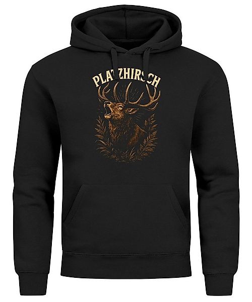 MoonWorks Hoodie Hoodie Herren für das Oktoberfest Platzhirsch Ersatz Trach günstig online kaufen