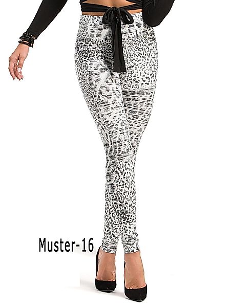 YESET Leggings Muster Leggings lang hoher günstig online kaufen