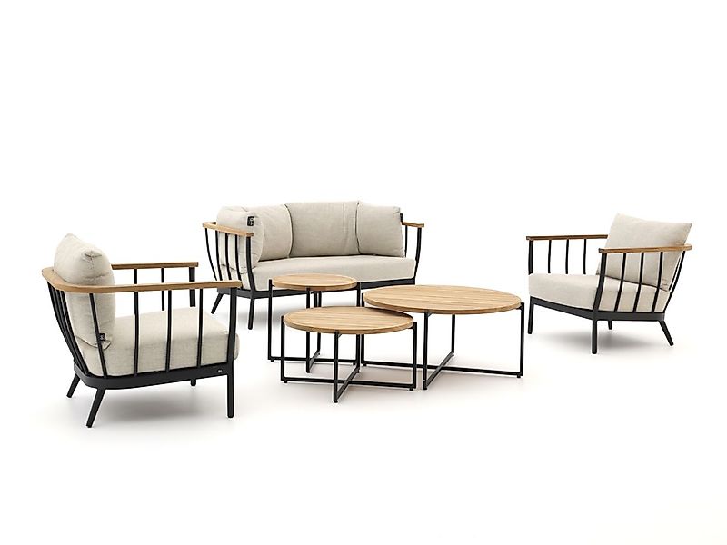 Apple Bee Condor Sessel-Sofa Lounge-Set 6-teilig 4-Sitzer günstig online kaufen