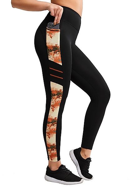 Yvette Leggings Printed Damen Sporthose mit Tache Blickdicht high waist 314 günstig online kaufen