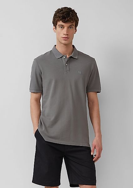 s.Oliver Kurzarmshirt Poloshirt mit kleinem Labelpatch günstig online kaufen