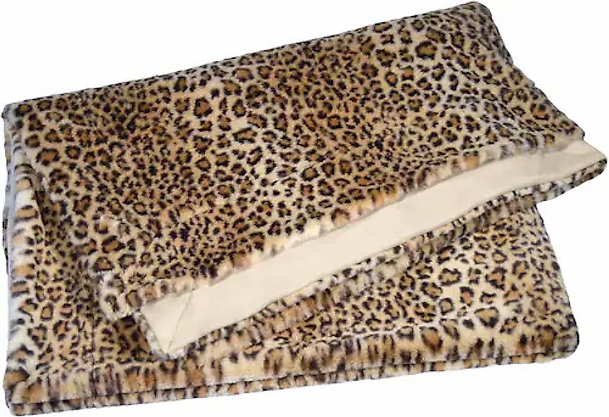 Wohndecke Leopard, MESANA, aus hochwertigem Fellimitat günstig online kaufen