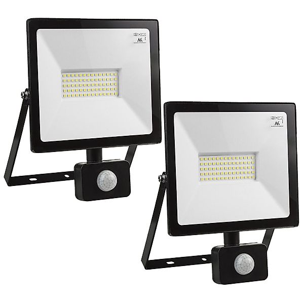 Maclean LED Flutlichtstrahler, LED fest integriert, günstig online kaufen