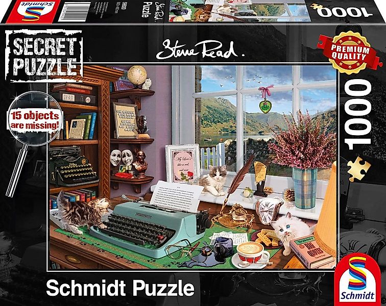 Schmidt Spiele Puzzle Am Schreibtisch Puzzle günstig online kaufen