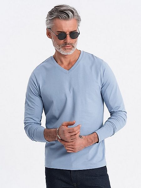 OMBRE Longsleeve Longsleeve für Herren mit V-Ausschnitt. günstig online kaufen