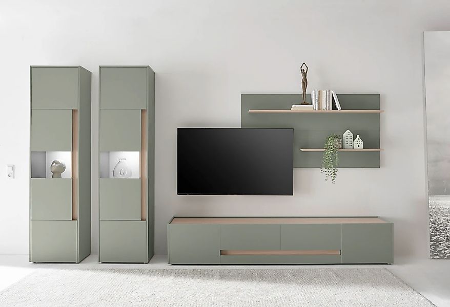 INOSIGN Wohnwand "City/Giron, moderne Anbauwand, Komplettset in vielen Farb günstig online kaufen