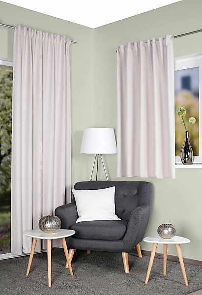 HOME WOHNIDEEN Vorhang "ESKAMIO" Multifunktionsband 1 Stk. tlg. Thermo, Bli günstig online kaufen