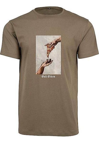 MisterTee T-Shirt MisterTee Herren God Given Pizza Tee (1-tlg) günstig online kaufen