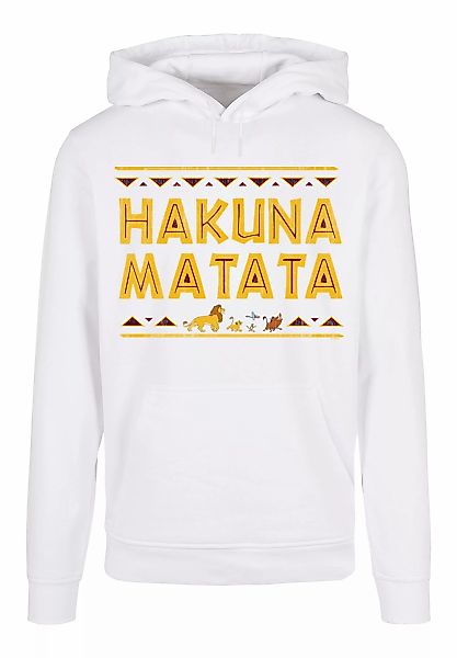 F4NT4STIC Kapuzenpullover "Disney König der Löwen Hakuna Matata", Print günstig online kaufen