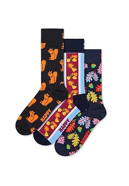 Happy Socks Basicsocken 3-Pack Fall Socks Gift Set Verstärkte Ferse, besser günstig online kaufen