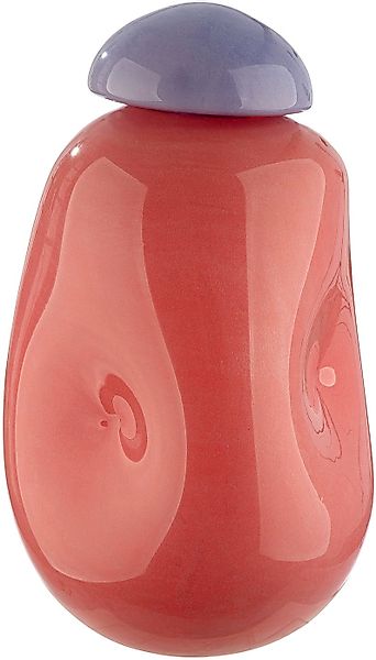 GILDE Tischvase "Vase Candy rosa H. 26 cm" günstig online kaufen