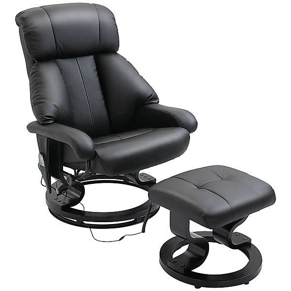 HOMCOM Massagesessel Relaxsessel mit Hocker, Relaxliege, günstig online kaufen