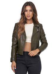 Tazzio Lederjacke F507 Biker Look mit günstig online kaufen