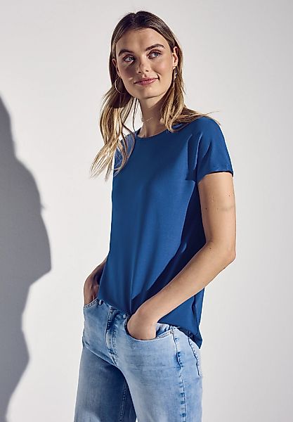 STREET ONE T-Shirt mit U-Boot-Ausschnitt günstig online kaufen