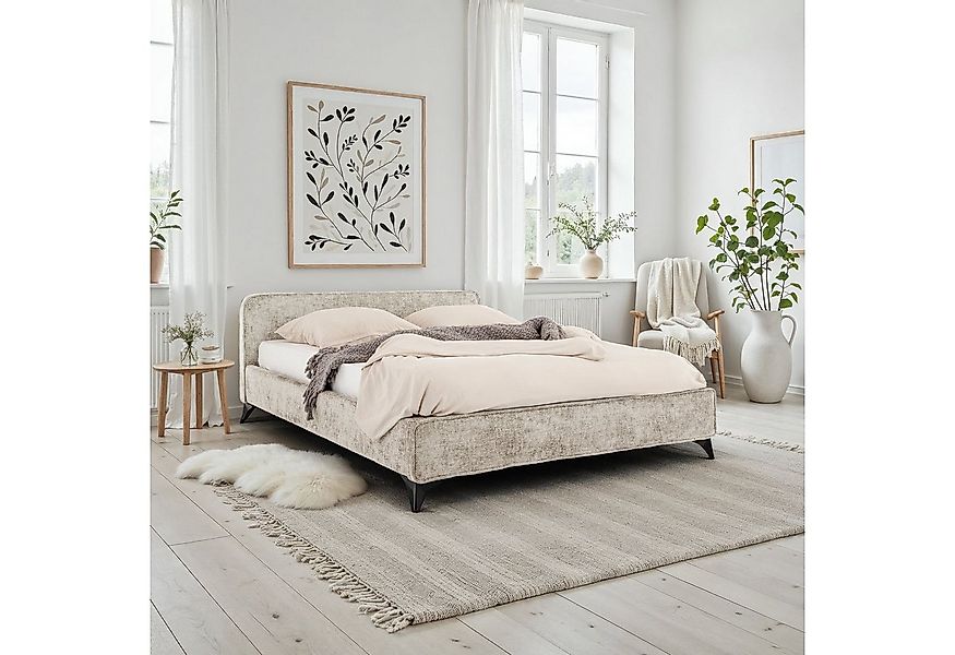 IDIMEX Polsterbett VIRETTA, Bett mit Lattenrost 140x200 cm, Doppelbett mit günstig online kaufen