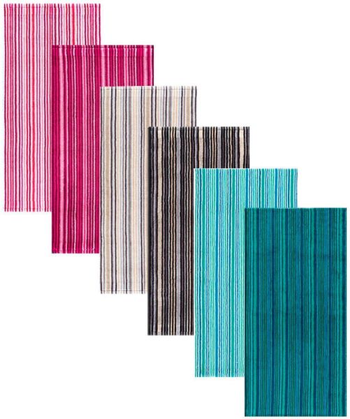 Egeria Handtücher "Combi Stripes" mit feinen Streifen, 100% Baumwolle günstig online kaufen