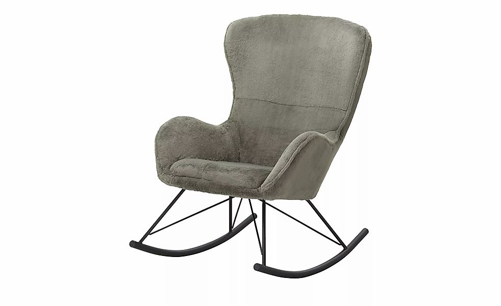 Schaukelstuhl  Maurice ¦ grün ¦ Maße (cm): B: 69 H: 103 T: 97.0 Stühle > Po günstig online kaufen