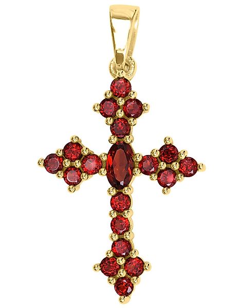 My Gold Kreuzanhänger Damen Kreuz Kettenanhänger günstig online kaufen