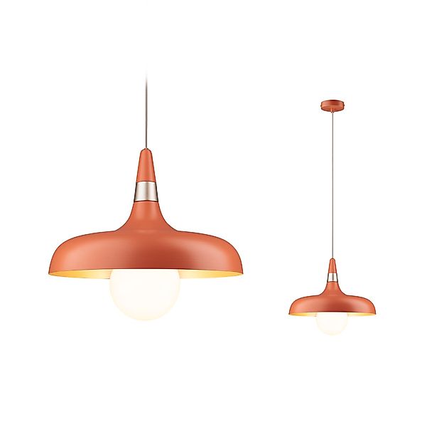 Paulmann "Pendelleuchte Juna E27 max. 20W Peach dimmbar Metall" günstig online kaufen