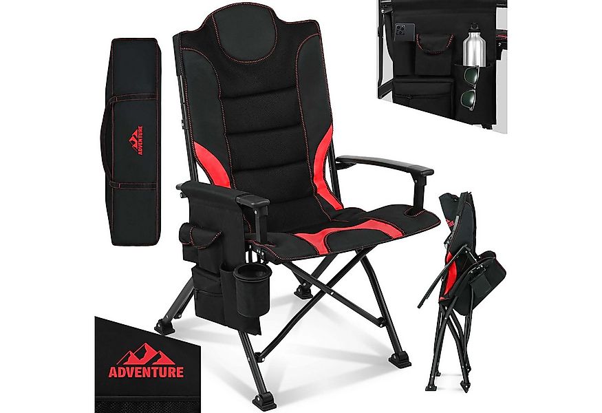 Onbest Campingstuhl faltbar bis 150kg inklusive Tragetasche, Gepolstert, Ge günstig online kaufen