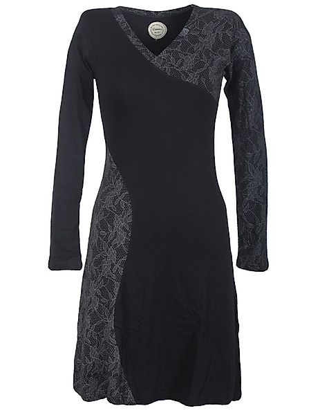 Vishes Jerseykleid Asymmetrisches Lagenlook Kleid mit günstig online kaufen