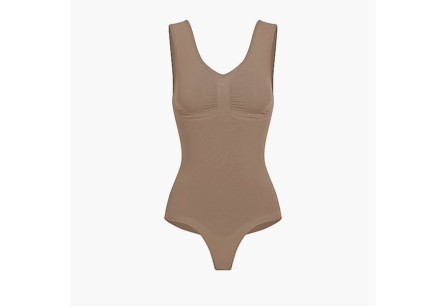 Creamy Fabrics Miederbody Tank Bodysuit Sculpting Shapewear mit String-Cara günstig online kaufen
