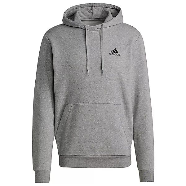 Adidas Feelcozy Kapuzenpullover XL Medium Grey Heather / Black günstig online kaufen