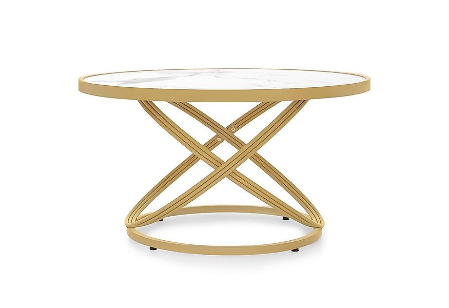 Barberpub Couchtisch BarberPub Couchtisch Rund Holz, Sofatisch Beistelltisc günstig online kaufen