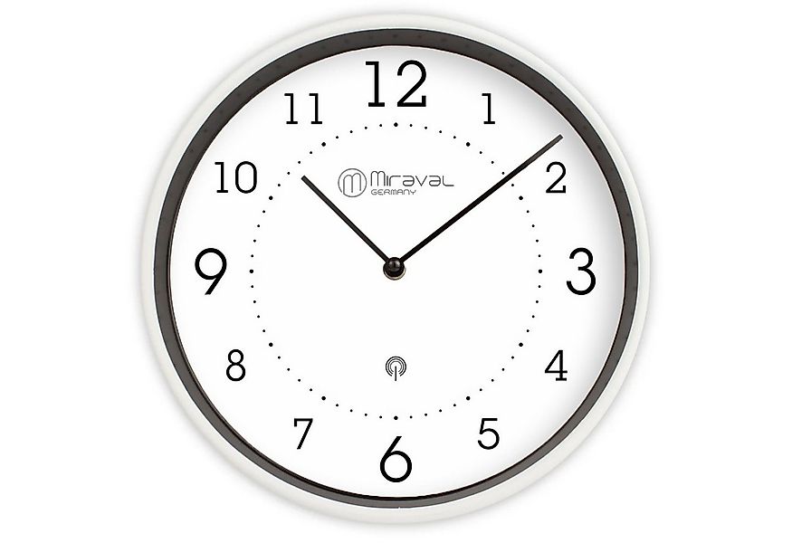 Miraval Funkwanduhr Design Funk-Wanduhr günstig online kaufen