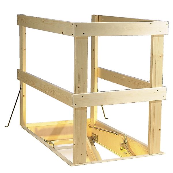 Dolle Lukenschutzgeländer Holz 90 cm x 140 cm x 70 cm FSC® günstig online kaufen