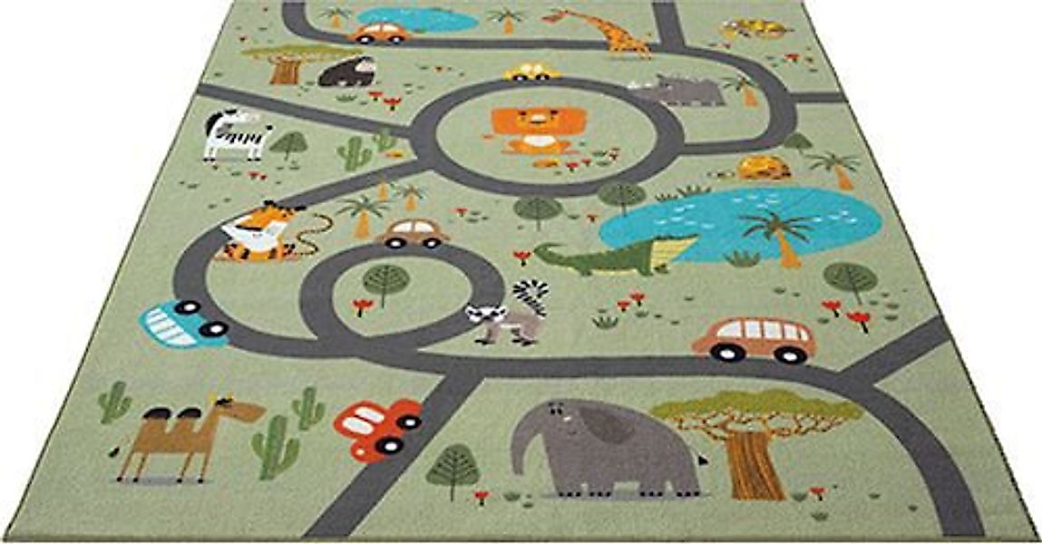 the carpet Teppich »Happy Life«, rund, 4 mm Höhe, Life Kinderzimmer Teppich günstig online kaufen