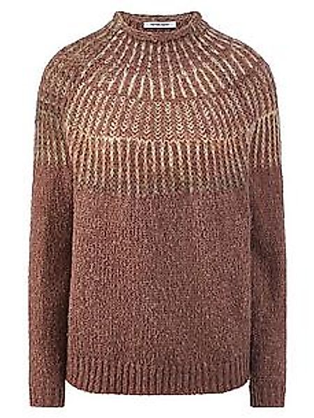Pullover Stehkragen Peter Hahn braun günstig online kaufen