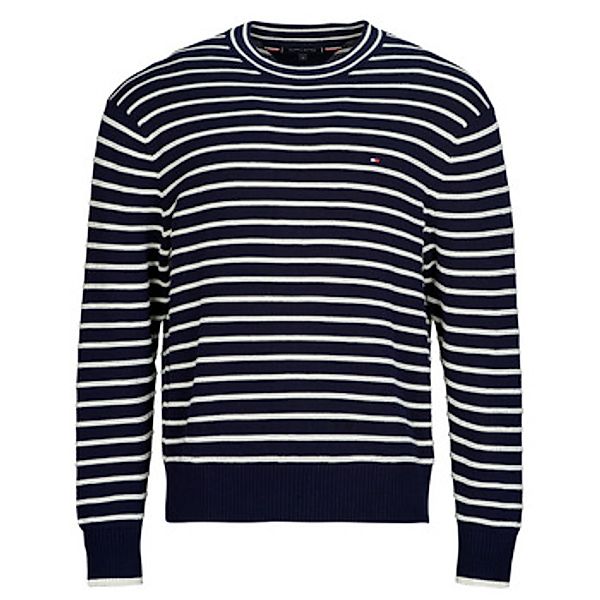 Tommy Hilfiger Strickpullover BRETON STRUCTURE CREW günstig online kaufen