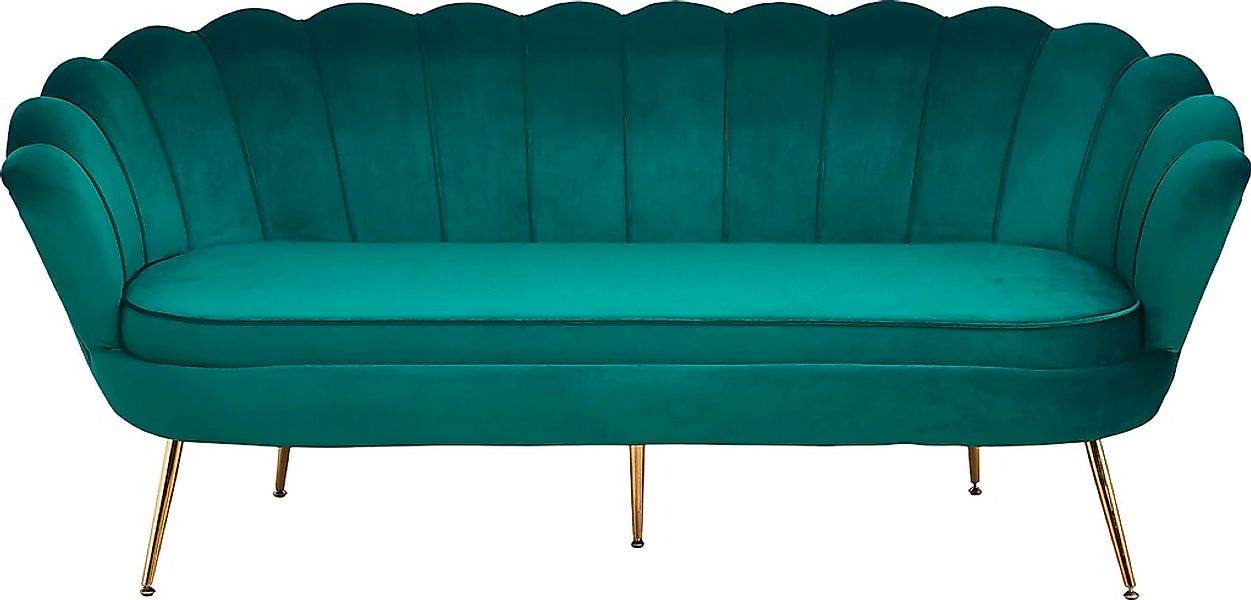 SalesFever 3-Sitzer "Clam Komfortsofa", Extravagantes Muscheldesign: 180 cm günstig online kaufen
