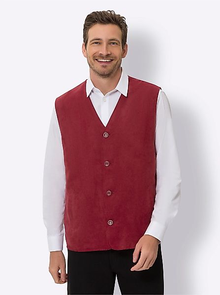 Sieh an! Jerseyweste Velours-Weste günstig online kaufen