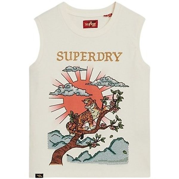 Superdry  Tank Top Débardeur à strass effet tatouage femme günstig online kaufen