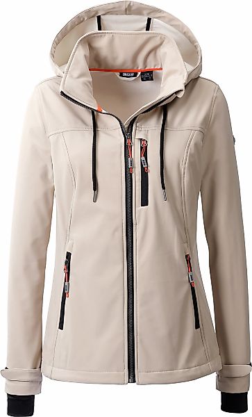 DEPROC Active Softshelljacke "DECORAH PEAK V WOMEN", mit abnehmbarer Kapuze günstig online kaufen