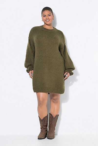 Studio Untold Jerseykleid Strickkleid oversized Rüschenärmel günstig online kaufen