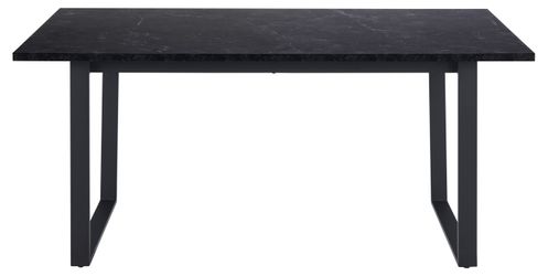 ebuy24 Esstisch Amble Esstisch 90x160cm schwarz günstig online kaufen