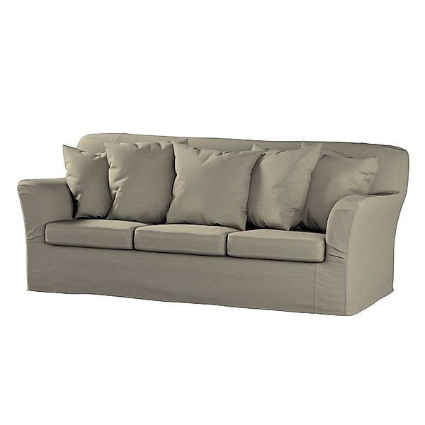 Bezug für Tomelilla 3-Sitzer Sofa nicht ausklappbar, beige-grau, Sofahusse, günstig online kaufen