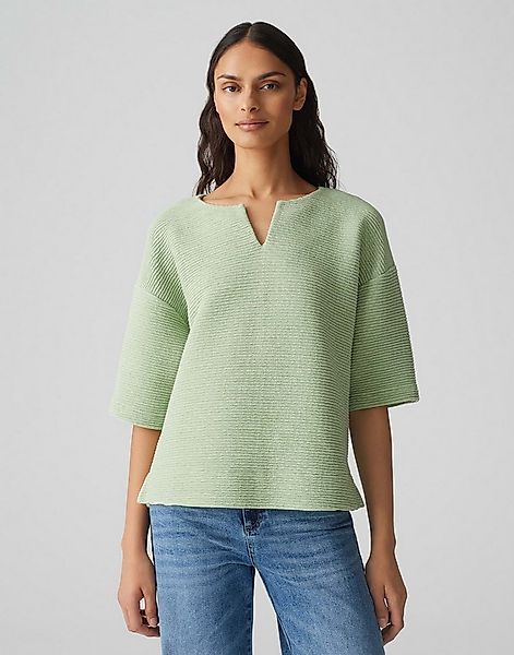 OPUS Sweatshirt GIBATINE Regular aus Baumwoll Mix günstig online kaufen