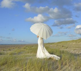 iX-brella Stockregenschirm XXL Herz Hochzeitsschirm Brautschirm günstig online kaufen