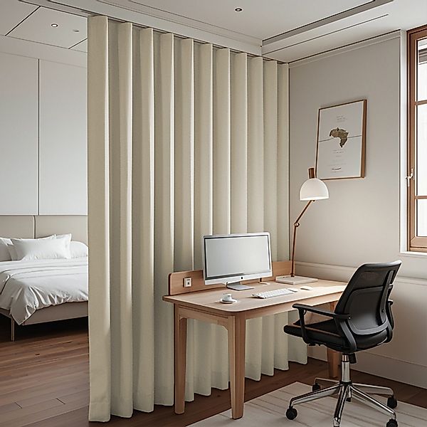 SERBASIC Gardine Extra Breite Gardine, Blickdicht günstig online kaufen