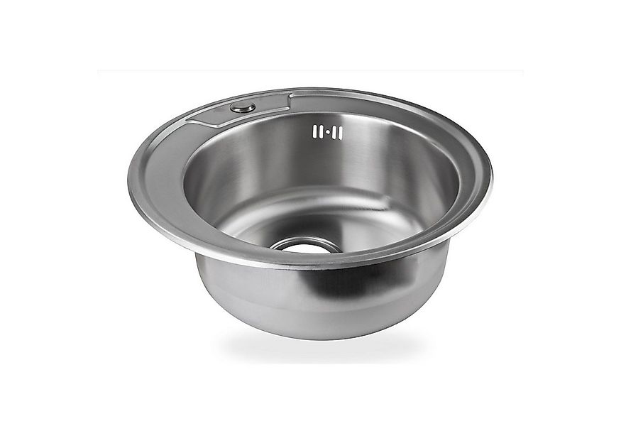 Stabilo Sanitär Edelstahlspüle Edelstahl Einbauspüle "Ronda 3" Rundspüle, r günstig online kaufen