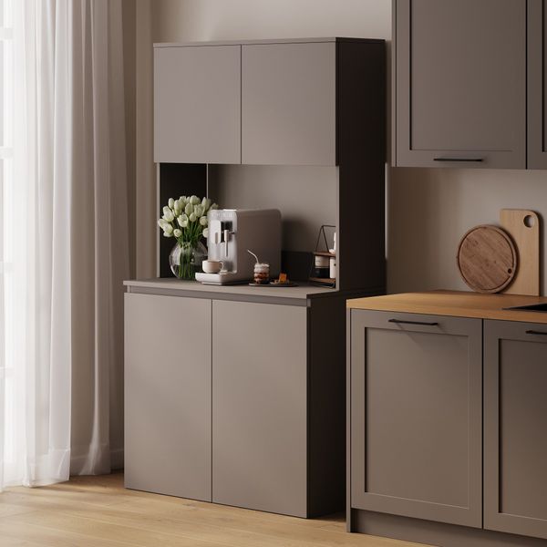 Platan Room Küchenbuffet Küchenschrank Buffetschrank ESTER günstig online kaufen