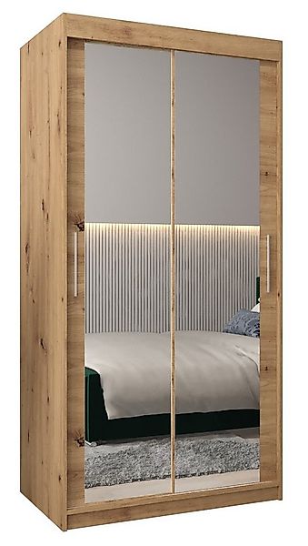 ABIKS MÖBEL Kleiderschrank Tokyo 3 Schlafzimmerschrank - mit Spiegel, Kleid günstig online kaufen