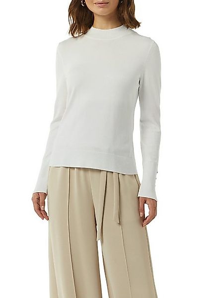Comma Strickpullover mit Stehkragen günstig online kaufen